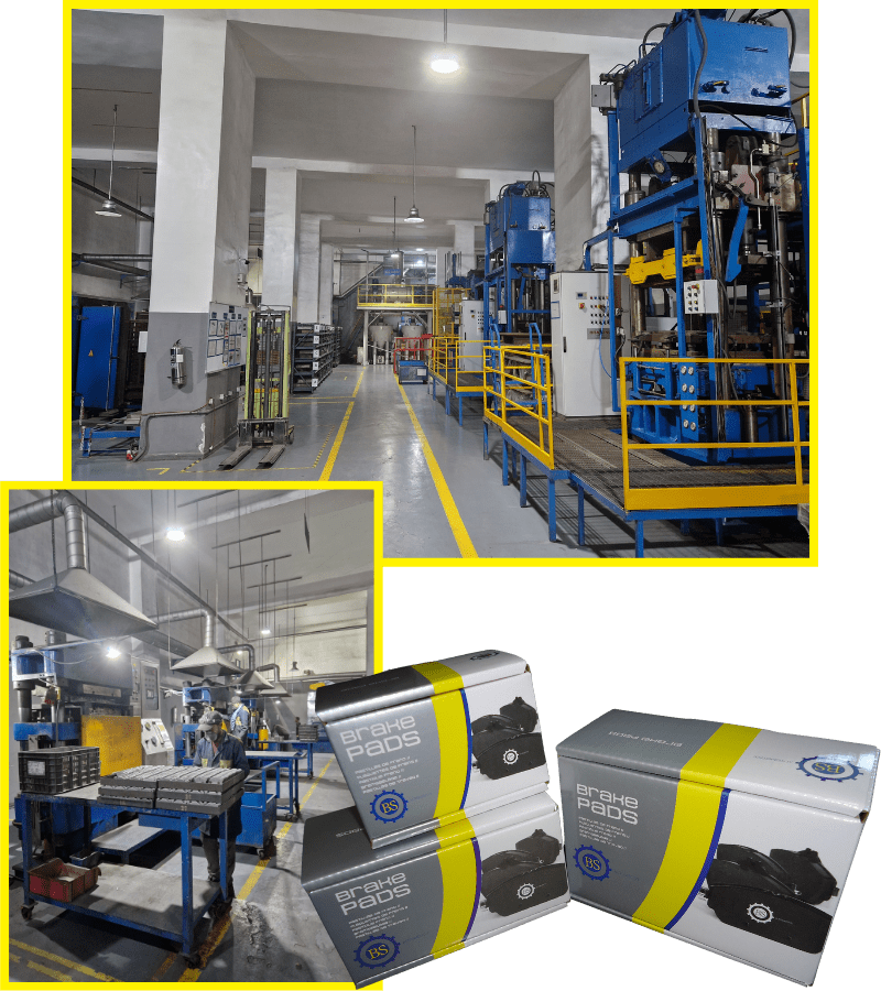 Fabrication de plaquettes de frein Maroc