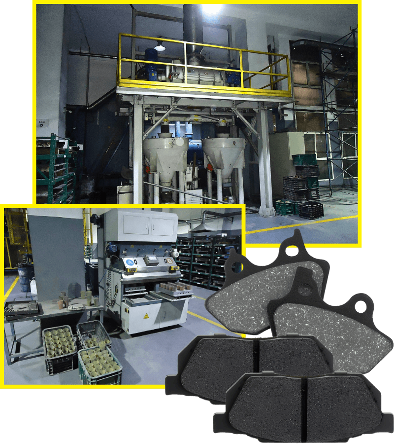 Fabrication de plaquettes de frein Maroc