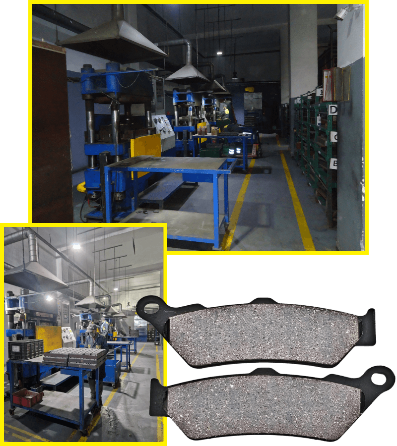 Fabrication de plaquettes de frein Maroc